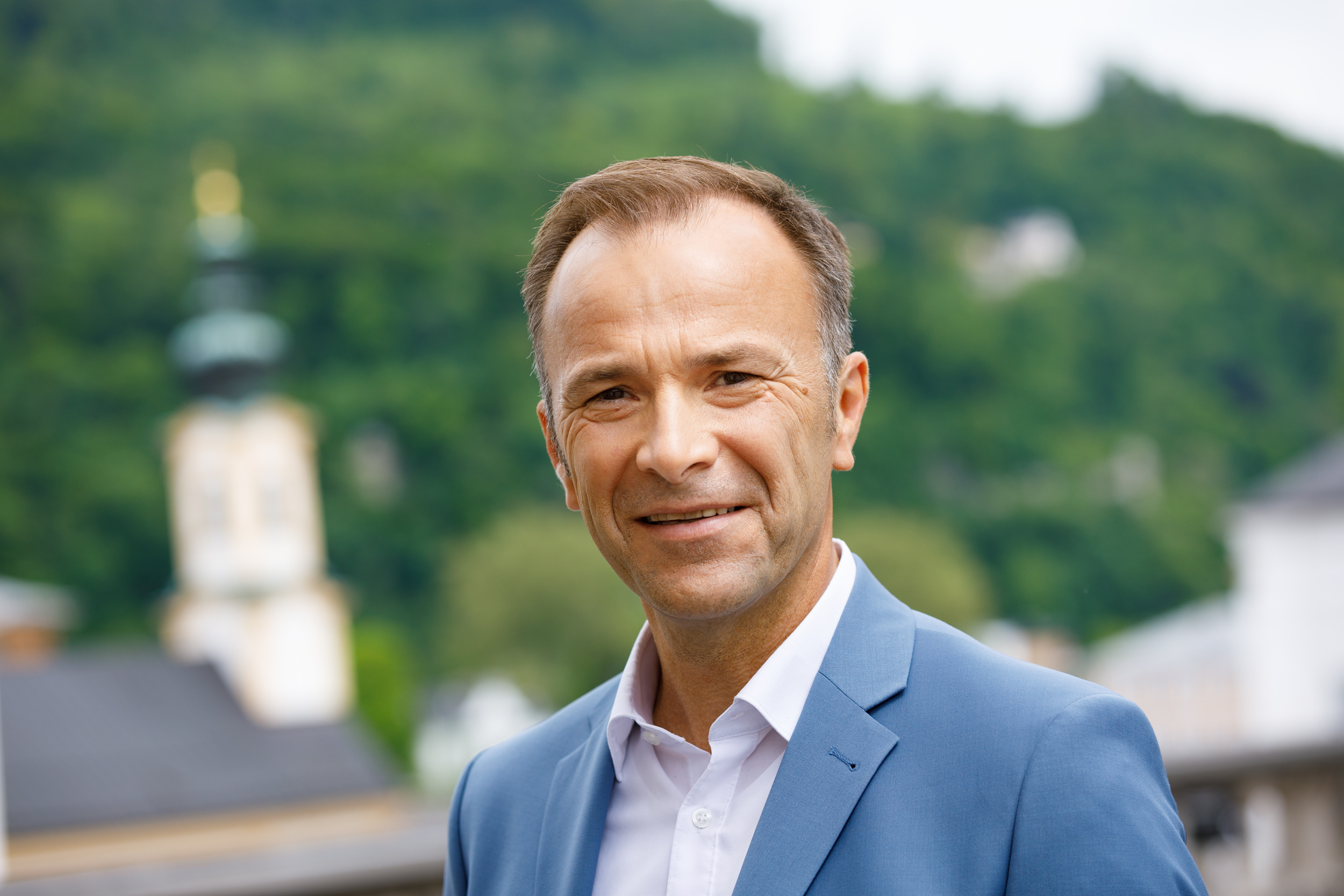 Portrait des Bürgermeisters der Stadt Salzburg, Bernhard Auinger